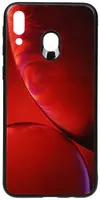 Чехол-накладка TOTO Print Glass Space Case Samsung Galaxy M20 Rubin Red