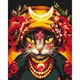 Картина по номерам "Кошка Мольфарка" © Марианна Пащук Brushme BS53282 40х50 см