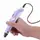 3D ручка для рисования с экраном 3д Ручка Pen2 с LCD дисплеем Фиолетовая Польша