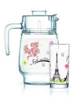 Набор питьевой Luminarc Haute Couture Pink Q3728 7 предметов