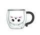 Набор чашек с двойными стенками Vittora Cats VT-5305-250 2 шт 250 мл