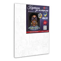 Картина за номерами Santi Екзотична красуня 954733 40х50 см