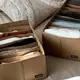 Ящик ORGANIZE для хранения на 8 ячеек  (бежевый)