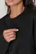 Трикотажна жіноча кофта в стилі oversize - чорний цвет, M