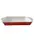Форма чугунная для выпечки Mazhura MZ-XG601R 36.5х18.5 см красная