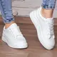 Кеды женские Fashion Adele 3074 41 размер 25,5 см Белый