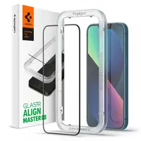 Защитное стекло Spigen для iPhone 13 / 13 Pro - Glas.tR AlignMaster (1 шт), Black (AGL03725)