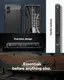 Чехол Spigen для Sony Xperia 10 VI - Rugged Armor, Matte Black (ACS08298)