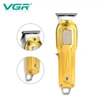 Машинка для стриження волосся тример VGR V-919 тример для бороди з USB-зарядкою