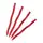 Кілочки Mobi Garden Trigone Pro 25 см (4 шт) NXLQI72002 red