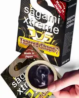 Презервативи латексні Sagami Xtreme Tapered Shape Cobra упаковка 3 шт