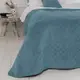 Покрывало двуспальное ТЕП Velour Ромб 4-00516-22873 180х240 см синие