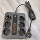 Сетевой фильтр BKL-11 1 PD20W + 1QC3.0 + 4 USB,100-250V, 10А, 6 розеток, черный