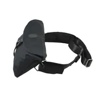Чоловіча сумка через плече Lesko LP-022 Black повсякденна тканинна барсетка