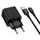Адаптер сетевой HOCO Micro USB cable set Excellent single port charger with digital display CS81A |1USB, 18W/3A, QC3.0|