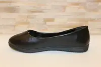 Балетки туфлі жіночі чорні Т1252 37