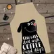 Кухонный фартук полноцветный Colorful Good days start with coffee and dog  75х51 см