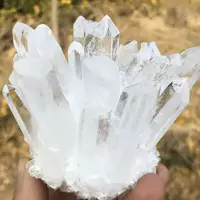 Натуральний камінь білого кварцу White Quartz 100 г — природний мінерал для медитації, колекції та декору