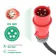 Зарядное устройство ESVE SK-EV32 для электромобилей Type 2 - CEE RED, 32A, 22 кВт, 3-фазы, 5 м