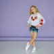 Вышиванка-блуза Moderika Маковый Цвет белая с вышивкой 170-176