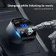 Адаптер автомобильный JOYROOM with Bluetooth FM Shadow Series JR-CL02 |2USB, QC3.0, 18W, TF Cards|