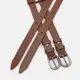 Женский кожаный ремень Borsa Leather 100gen1new2light-brown