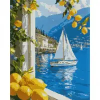 Алмазная мозаика на подрамнике Santi Летний отпуск 956050 40х50 см