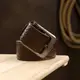 Добротный мужской ремень Vintage 20744 Коричневый