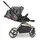 Коляска универсальная 2в1 El Camino Persona ME 1091-G black pink palm