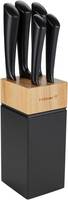 Набір ножів Holmer Black Steel KS-66325-BL 6 предметів чорний