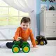 Игрушечный трактор John Deere Kids Monster Treads с большими светящимися колесами 46434