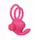 Ерекційне віброкільце Power Clit Cockring, Pink