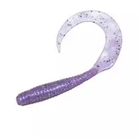 Плавающий силикон ZMAN Grubz 9" 3pc #Violet Sparkle / (663248 / GRUBZ9-234PK3)