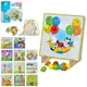 Деревянная игрушка Игра мозаика MD 1598 мозаика, картинки12 шт,фишки