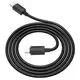 Кабель HOCO X73 Type-C to Type-C 1м charging, ток до 3A для смартфонов 60W Чёрный