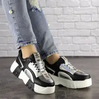 Женские кроссовки Fashion Leroy 1323 40 размер 25 см Черный
