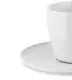 Набор из 4 чашек с кофейными блюдцами Alessi Itsumo 210 мл