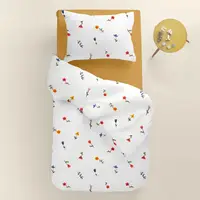 Подростковое постельное белье с простыней на резинке WILDFLOWER DREAMS CS1