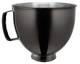Чаша для миксера KitchenAid 5KSM5SSBRB 4.8 л черная глянцевая