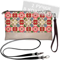 Клатч через плечо 25x15 см (KL_GL_15UKR001_SBR)