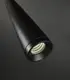 Люстра светодиодная подвесная LED светильник для квартиры на потолок лэд 27682 Черный 64-160х6х6 см.