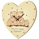 Часы в форме сердца We are happy together CHS_P_16L099