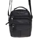 Мужская кожаная сумка Borsa Leather K101b-black