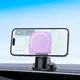 Держатель HOCO Crystal magnetic wireless fast charging car holder HW18 (center console) |15W|