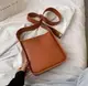 Женская сумка экокожа с одним отделением коричневый
