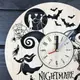 Часы настенные большие «Nightmare before Christmas»