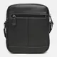 Мужская кожаная сумка Borsa Leather K12221-black