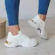 Кроссовки женские Fashion Oparis 3191 41 размер 25,5 см Белый