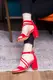 Женские босоножки Fashion Abilene 2734 40 размер 25,5 см Красный