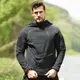 Тактическая флисовая кофта Han-Wild HW021 Black XL мужская утепленная с подкладкой и карманами на рукавах